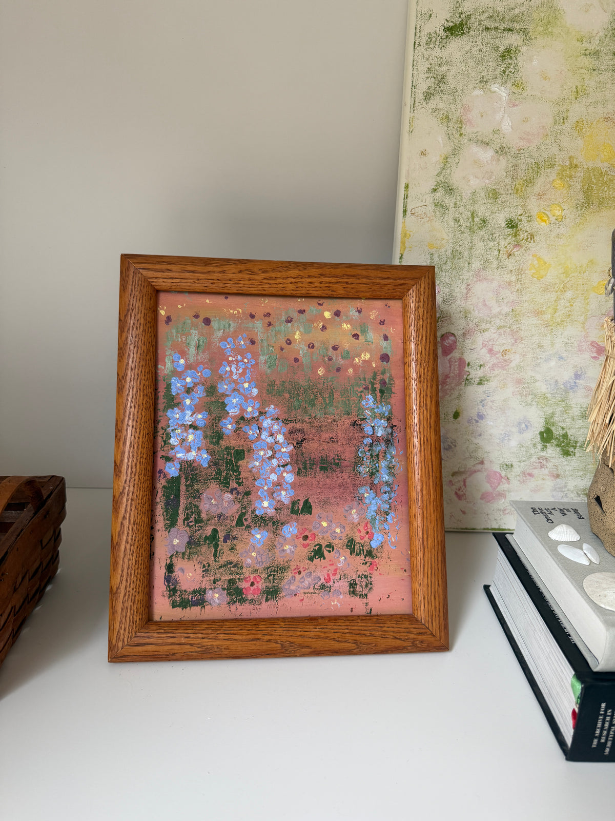 Delphinium - Open Edition Print