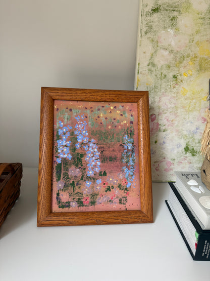 Delphinium - Open Edition Print