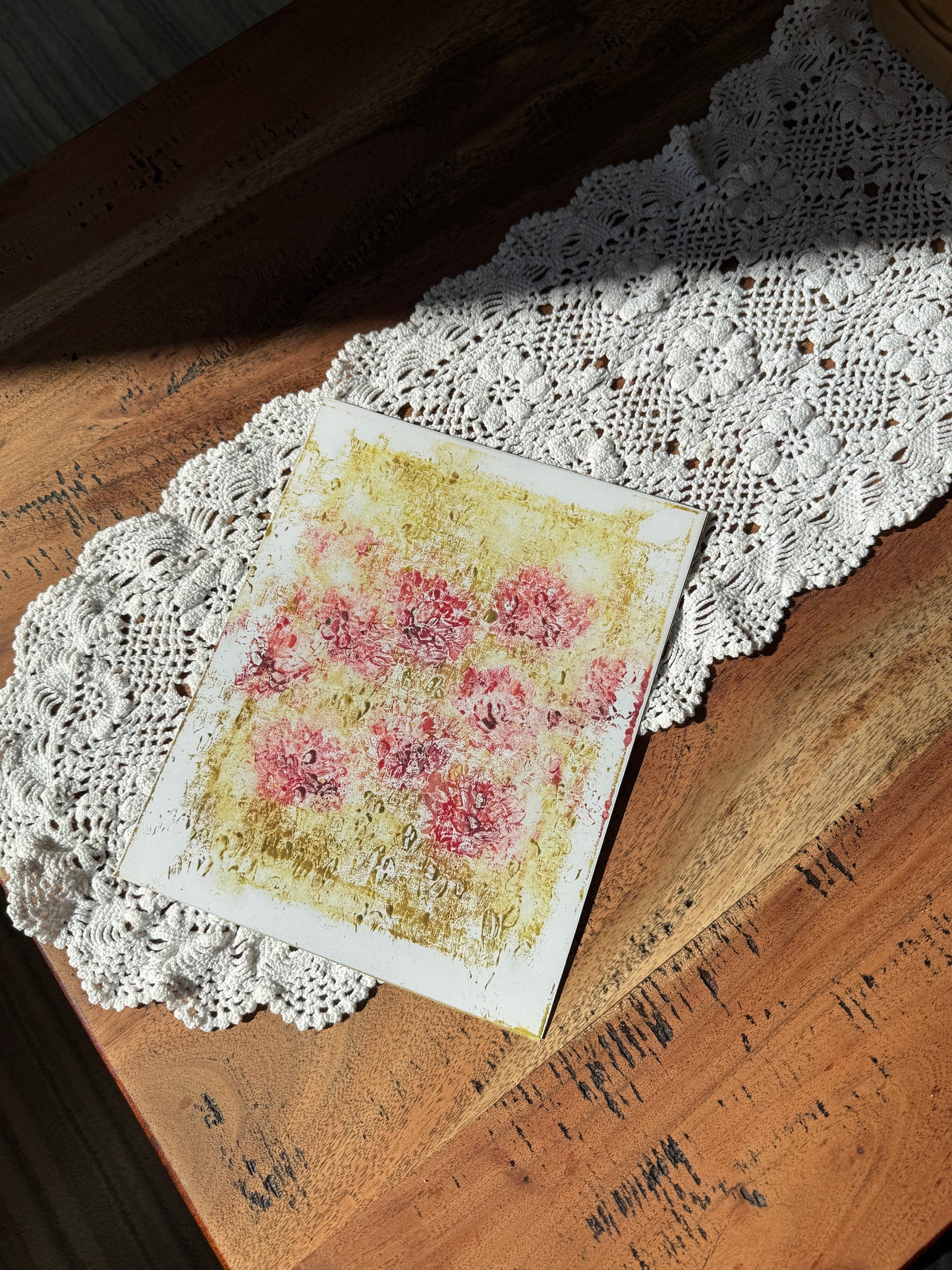 Pressed Flowers, White - Open Edition Print