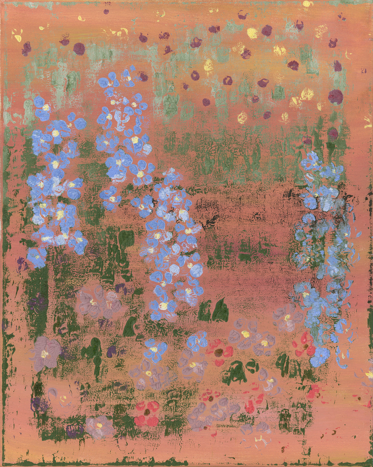 Delphinium - Open Edition Print